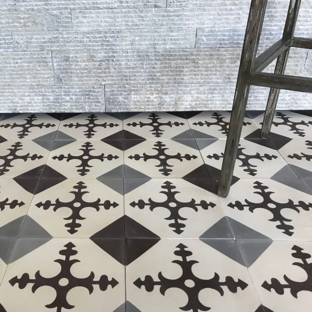 Carreaux de ciment - motif ornement