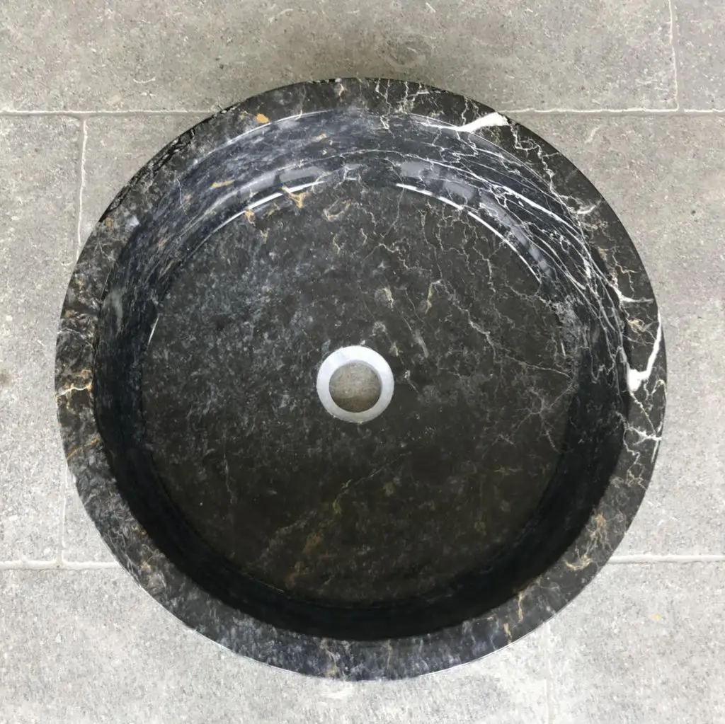 Vasque Marbre noir - cylindrique