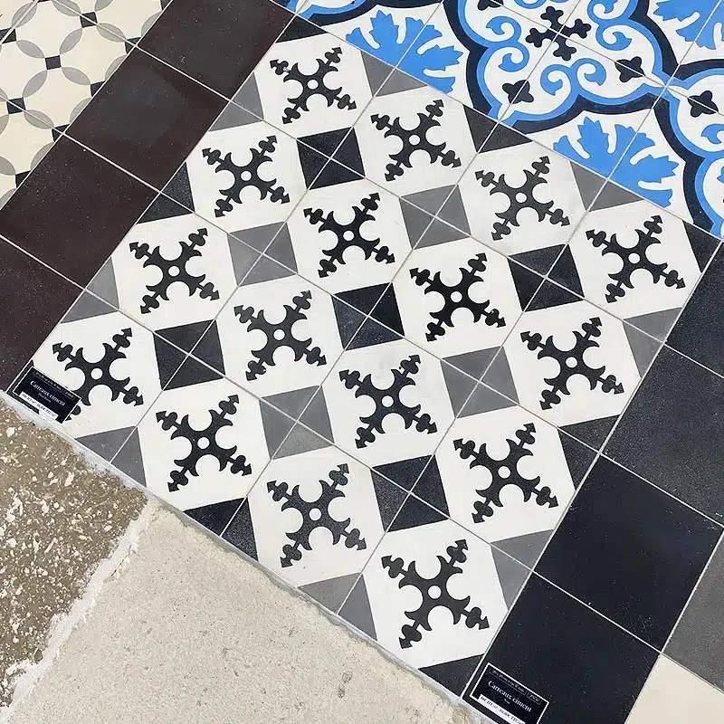 Carreaux de ciment - motif ornement