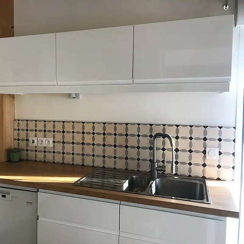Carreaux de ciment - motif losange