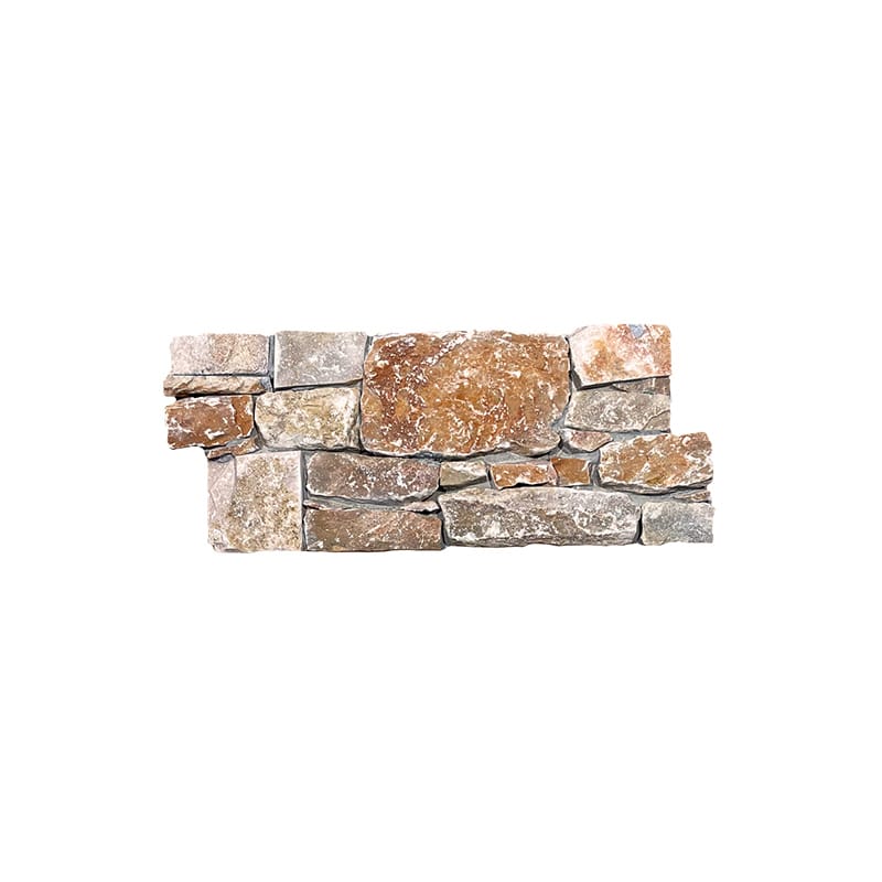 Parement Quartzite - dorado extrarustique
