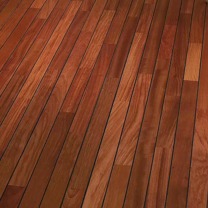 Parquet Pont de bateau - doussié