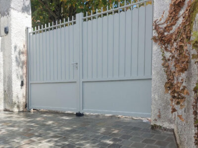 Entrée de maison en pavé grès gris entrée de maison en pavés grès gris