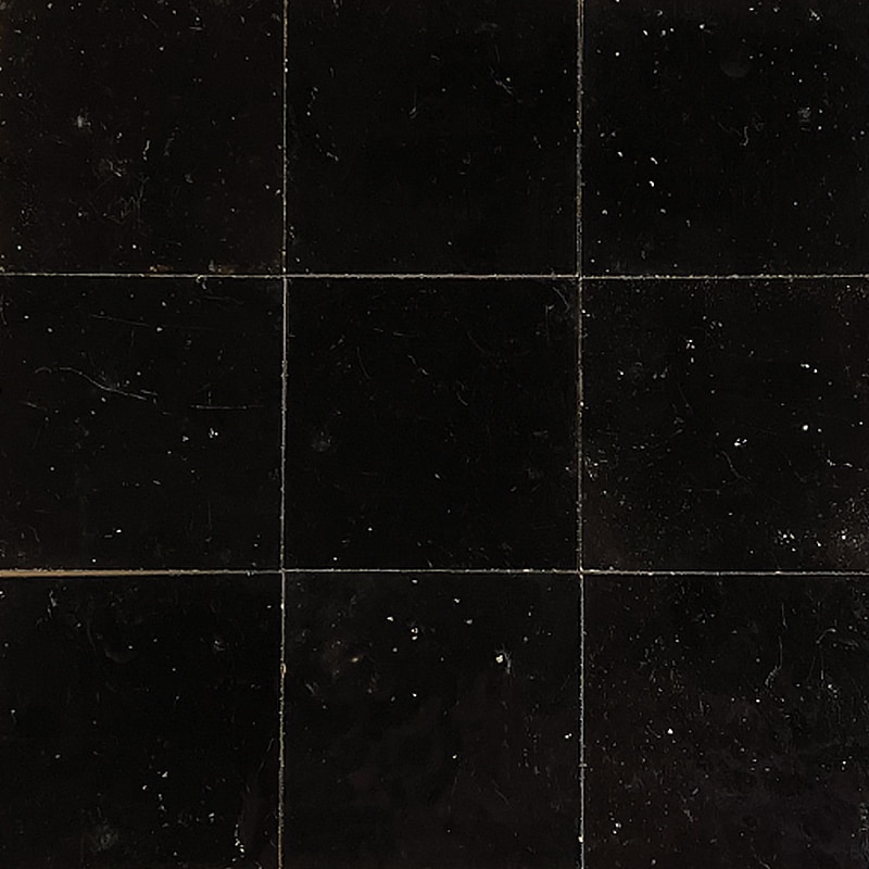 Zellige marocain Noir - 10 x 10 cm