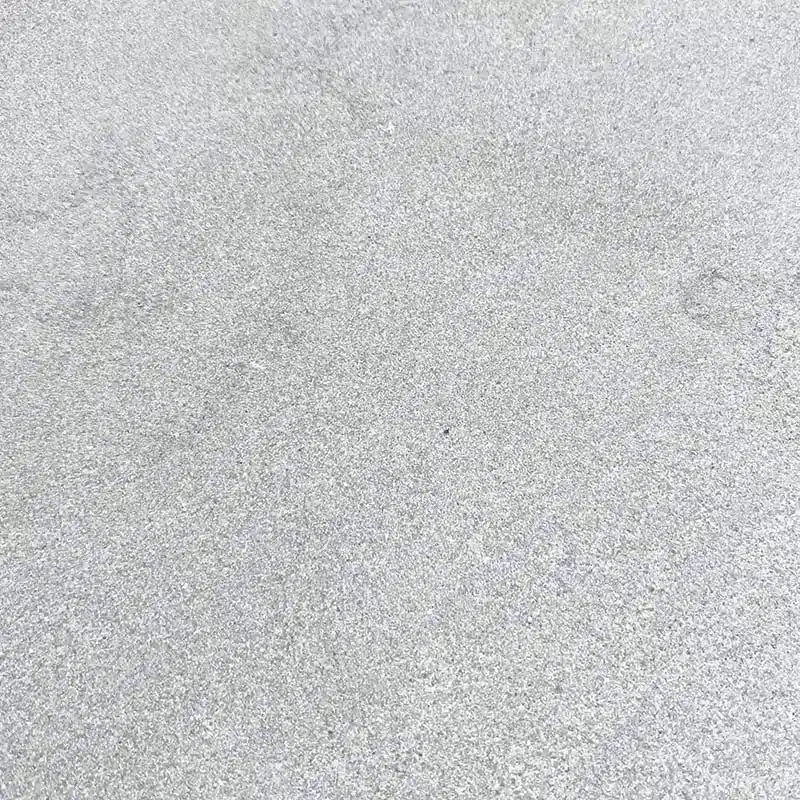 Margelle Mera gris en L - sablé brossé