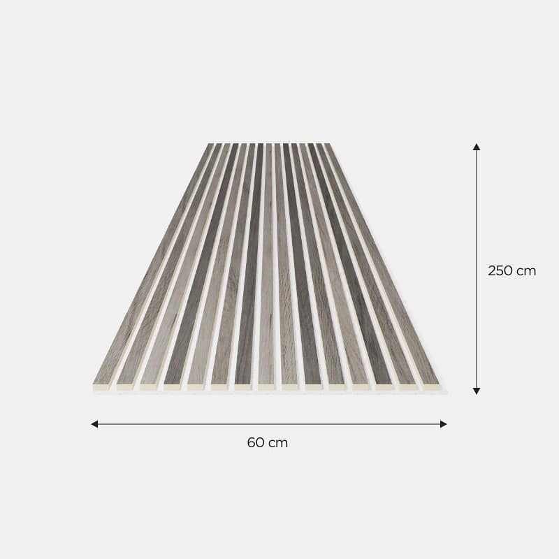 Panneau tasseau bois Pro chêne gris