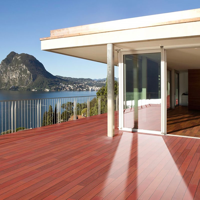 Terrasse Padouk