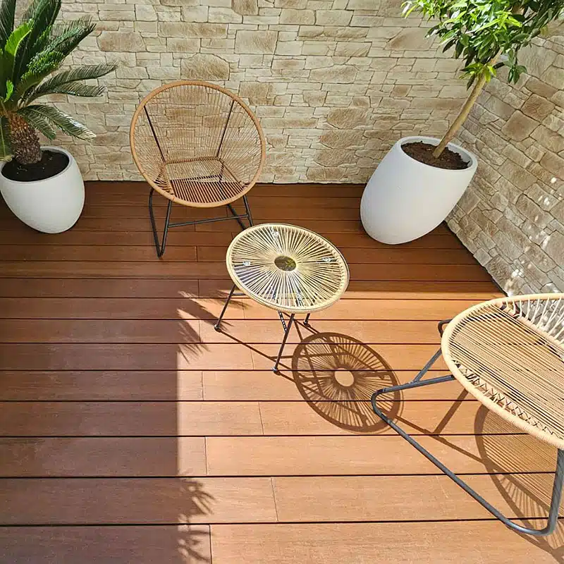 Terrasse Bambou Nature