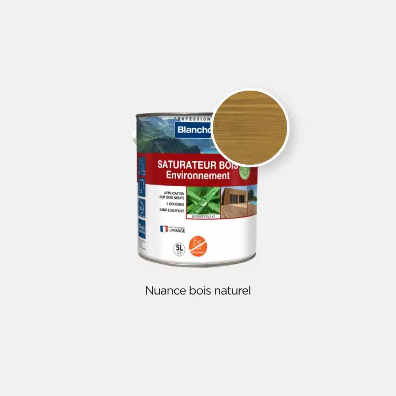 Saturateur bois environnement naturel Blanchon